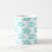 Mug Motif de flèche Tribal Turquoise (Centre)