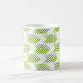 Mug Motif de flèche Tribal verte (Centre)