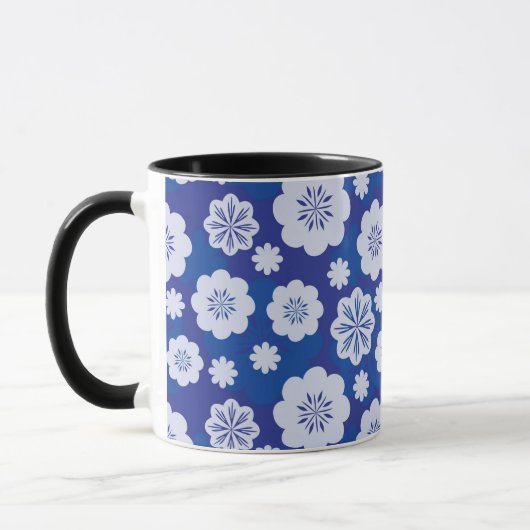 Mug motif de fleur (Gauche)