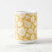 Mug Motif de fleur d'or (Centre)