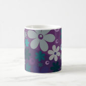 Mug Motif de fleur violette (Centre)