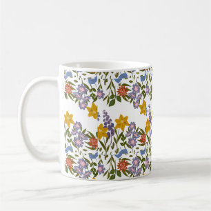 Mug Motif de fleurs