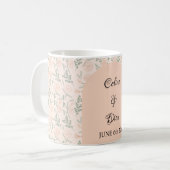 Mug Motif de fleurs (Devant gauche)