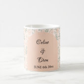 Mug Motif de fleurs (Centre)