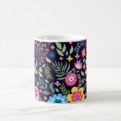 Mug Motif de fleurs (Centre)