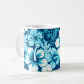 Mug Motif de fleurs (Devant gauche)