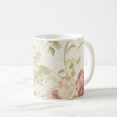 Mug Motif de fleurs (Devant droit)