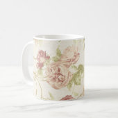 Mug Motif de fleurs (Devant gauche)