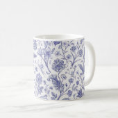 Mug Motif de fleurs (Devant droit)