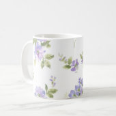 Mug Motif de fleurs (Devant gauche)
