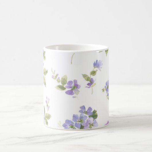 Mug Motif de fleurs (Centre)