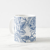 Mug Motif de fleurs (Devant gauche)