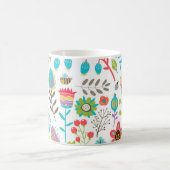 Mug Motif de fleurs (Centre)