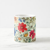 Mug Motif de fleurs colorées (Centre)