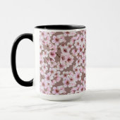 Mug Motif de fleurs de cerisiers (Gauche)