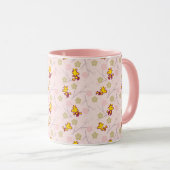 Mug Motif de fleurs de cerisiers roses Woodstock (Devant droit)