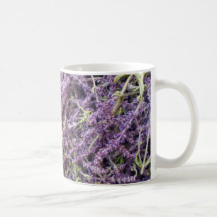 Mug Motif de fleurs de lavande