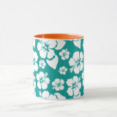 Mug Motif de fleurs d'Hibiscus (Centre)