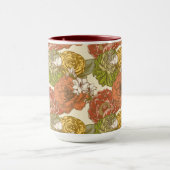 Mug Motif de fleurs du jardin (Centre)