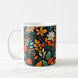 Mug Motif de fleurs exotiques florales