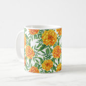 Mug Motif de fleurs Marigold (Devant gauche)