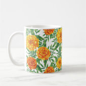 Mug Motif de fleurs Marigold (Gauche)