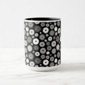 Mug Motif de fleurs monochromes (Centre)