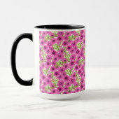 Mug Motif de fleurs pétunia rose (Gauche)