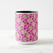 Mug Motif de fleurs pétunia rose (Centre)