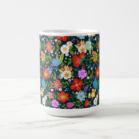 Mug Motif de fleurs sans soudure Ditsy-13554 (Centre)