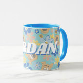 Mug Motif de fleurs Scooby-Doo (Devant droit)
