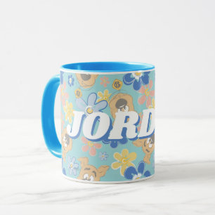 Mug Motif de fleurs Scooby-Doo