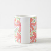Mug Motif de fleurs tropicales de Sunburst (Centre)