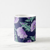 Mug Motif de fleurs violettes (Centre)