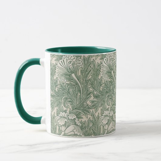 Mug Motif de fleurs, William Morris (Gauche)