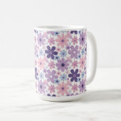 Mug Motif de fleurs Y2K (Devant droit)