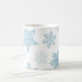 Mug Motif de flocon de neige (Centre)