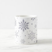 Mug Motif de flocon de neige (Centre)