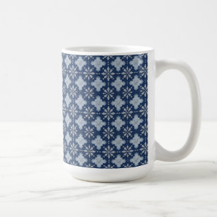Mug Motif de flocon de neige complexe