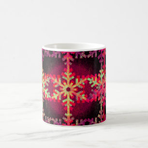 Mug Motif de flocon rose