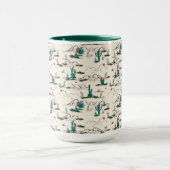 Mug Motif de floraison de Succulents (Centre)
