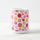 Mug Motif de floraisons colorées (Centre)