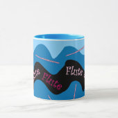 Mug Motif de flute rose (Centre)