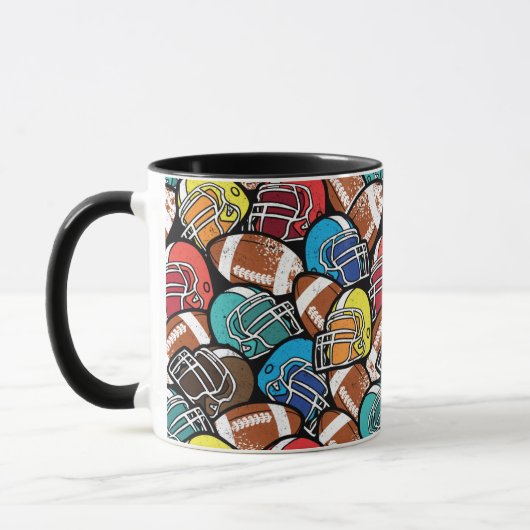 Mug Motif de football américain (Gauche)