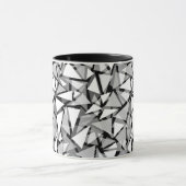 Mug motif de formes de triangles géométriques (Centre)
