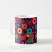 Mug Motif de formes géométriques multicolores (Devant gauche)