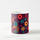 Mug Motif de formes géométriques multicolores (Centre)