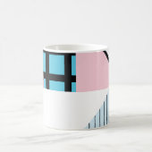 Mug Motif de formes géométriques transparente. (Centre)