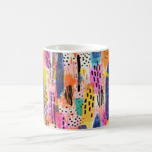 Mug Motif de formes jouées (Centre)