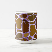 Mug Motif de fourrure de girafe multicolore (Centre)